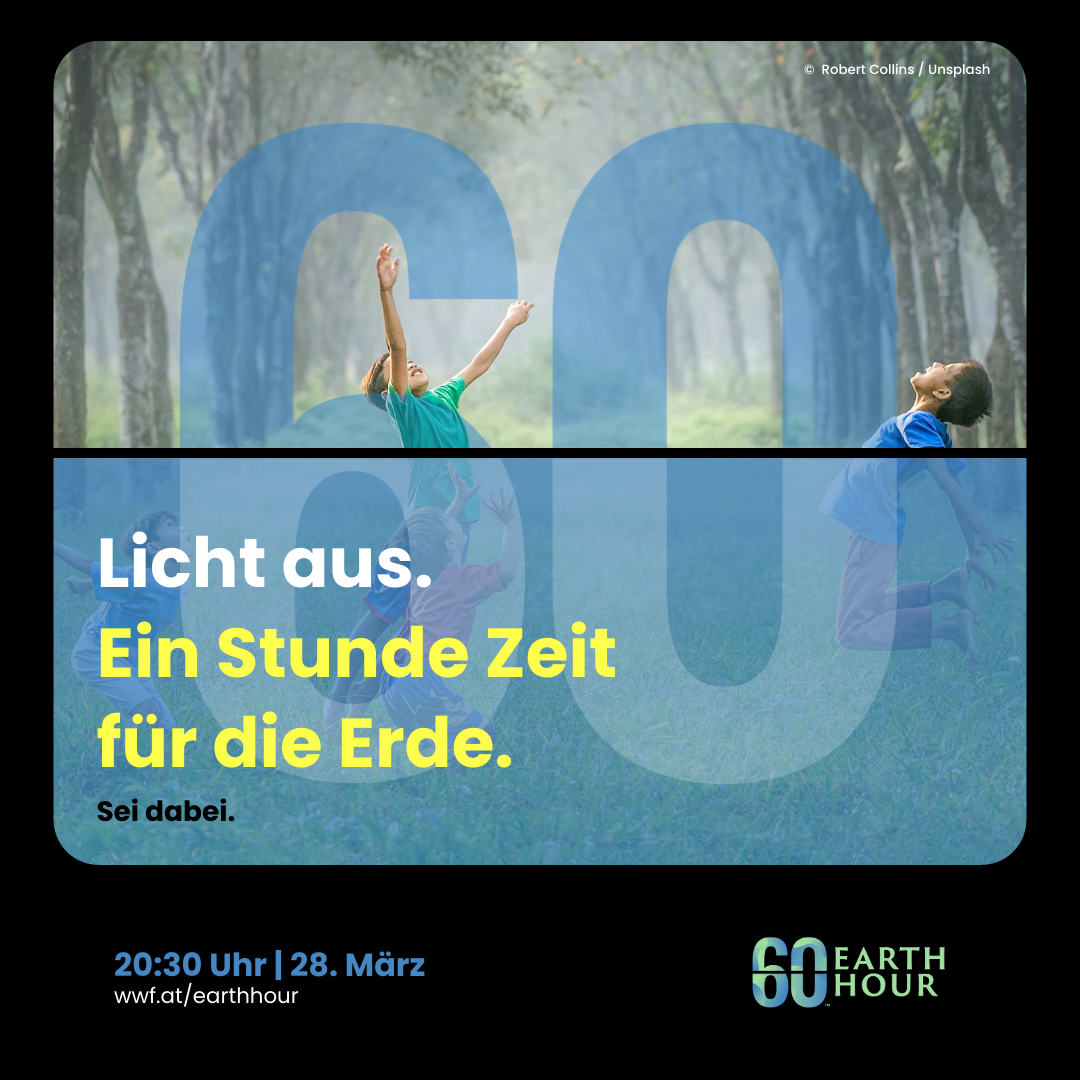 Earth Hour 2026 am 28.3.2026
