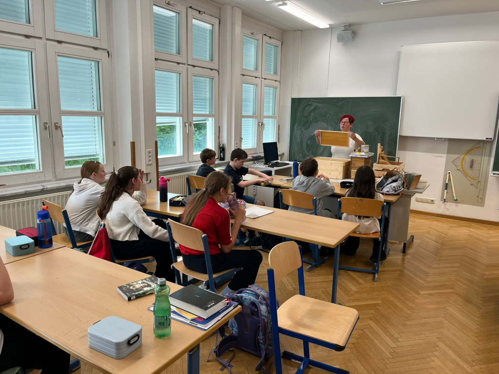 Zu Besuch im Gymnasium in Hallein